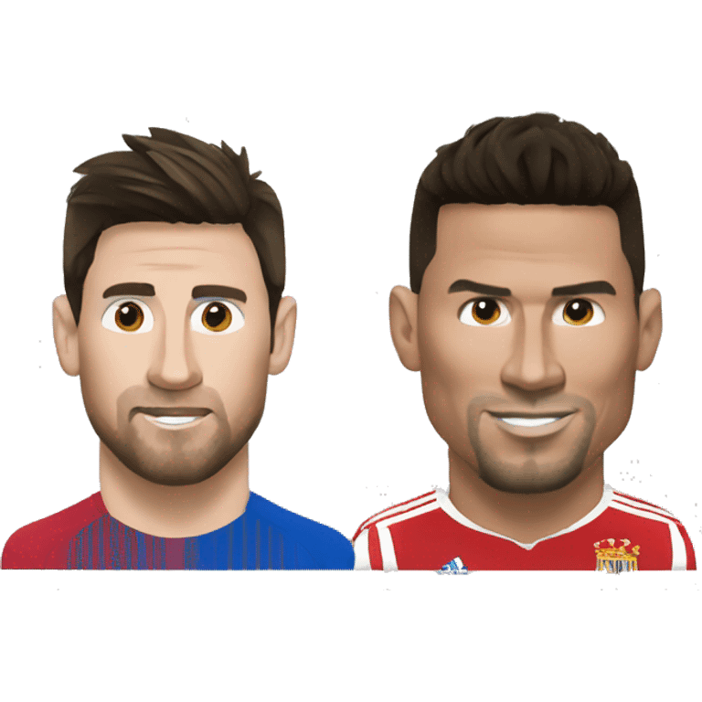 Messi vs Ronaldo  emoji