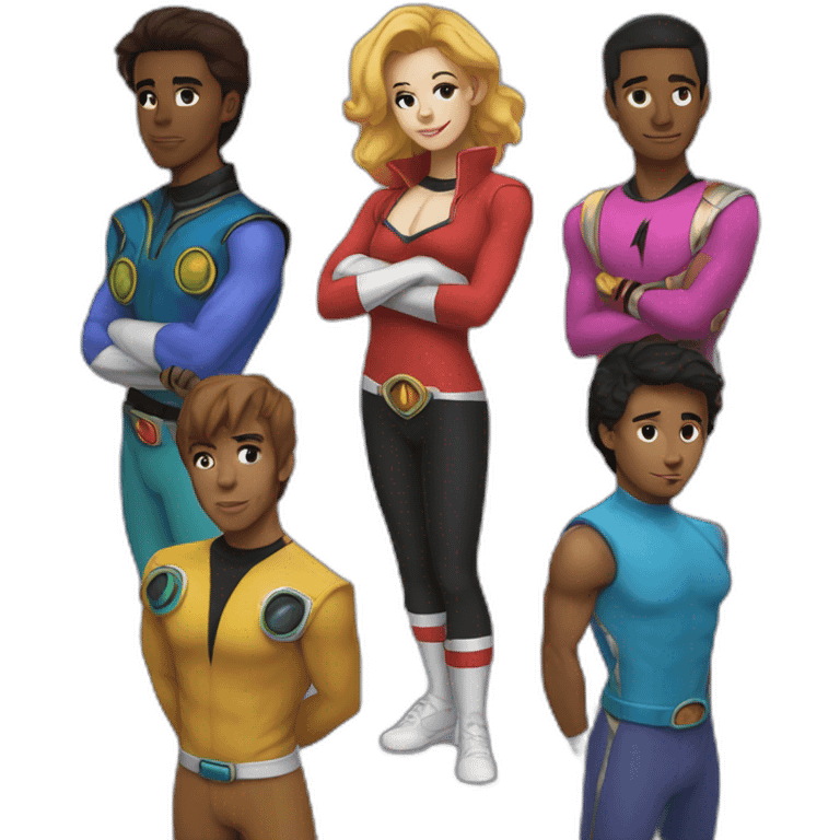 power rangers scooby gang emoji