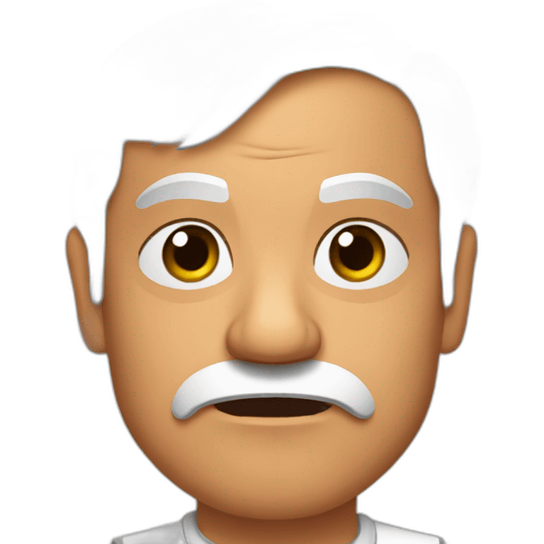 Angry Narendra Modi emoji