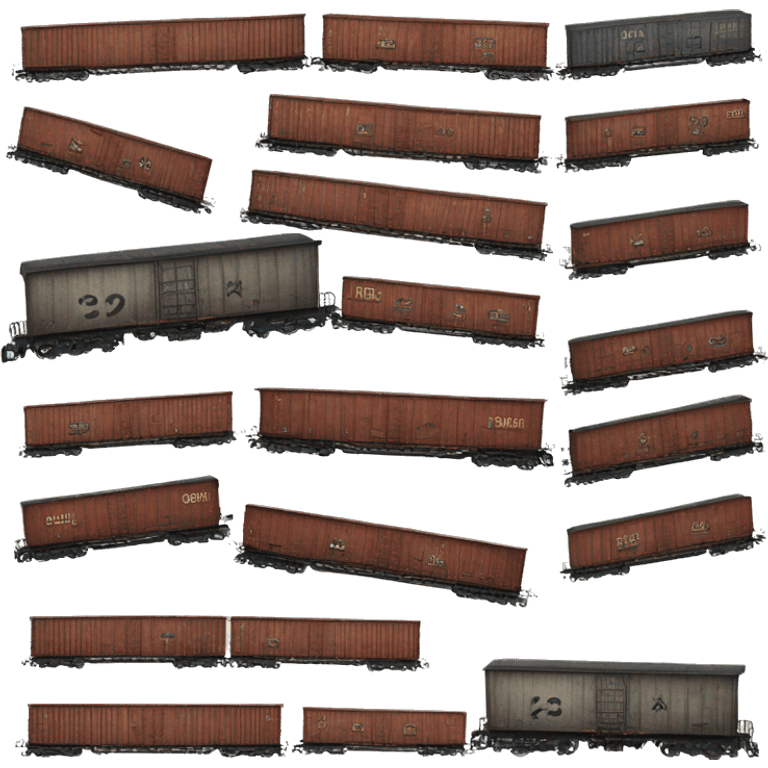 19th century freight train emoji