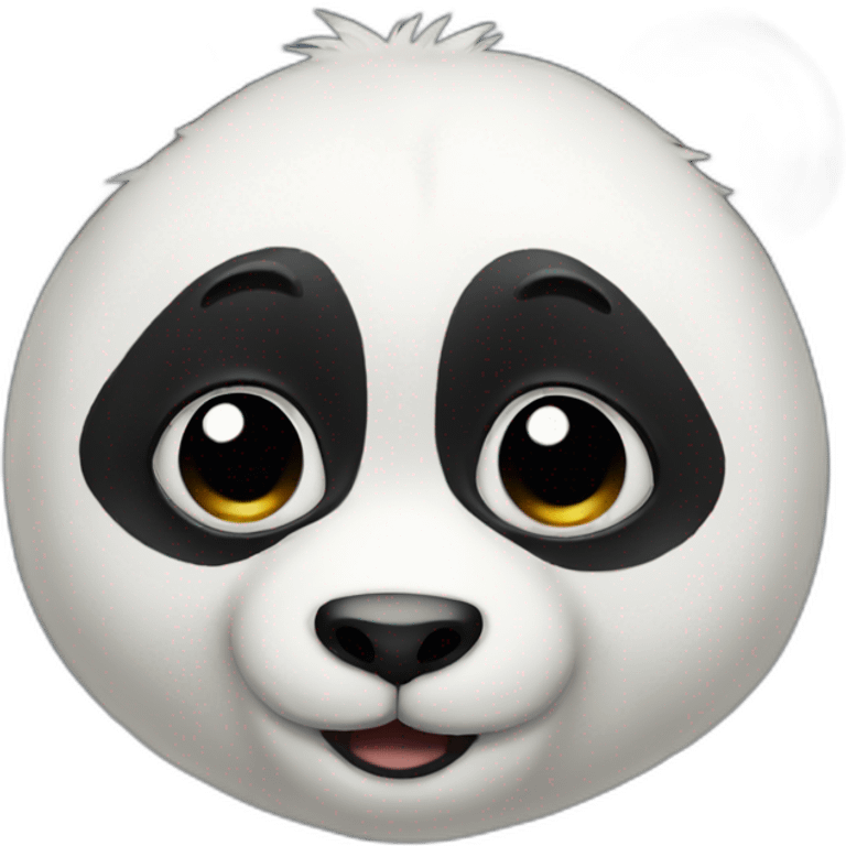 Panda pearl emoji