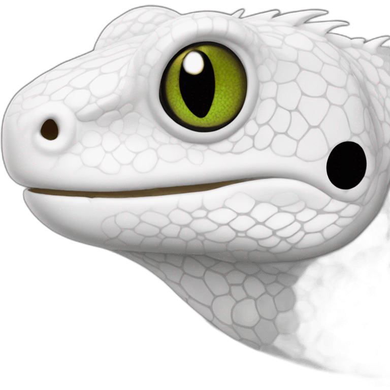 lagarto blanco emoji