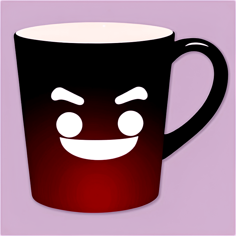 mug face emoji