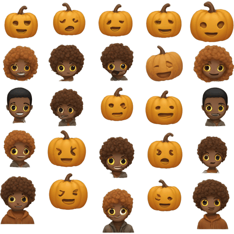 Fall aesthetic emoji