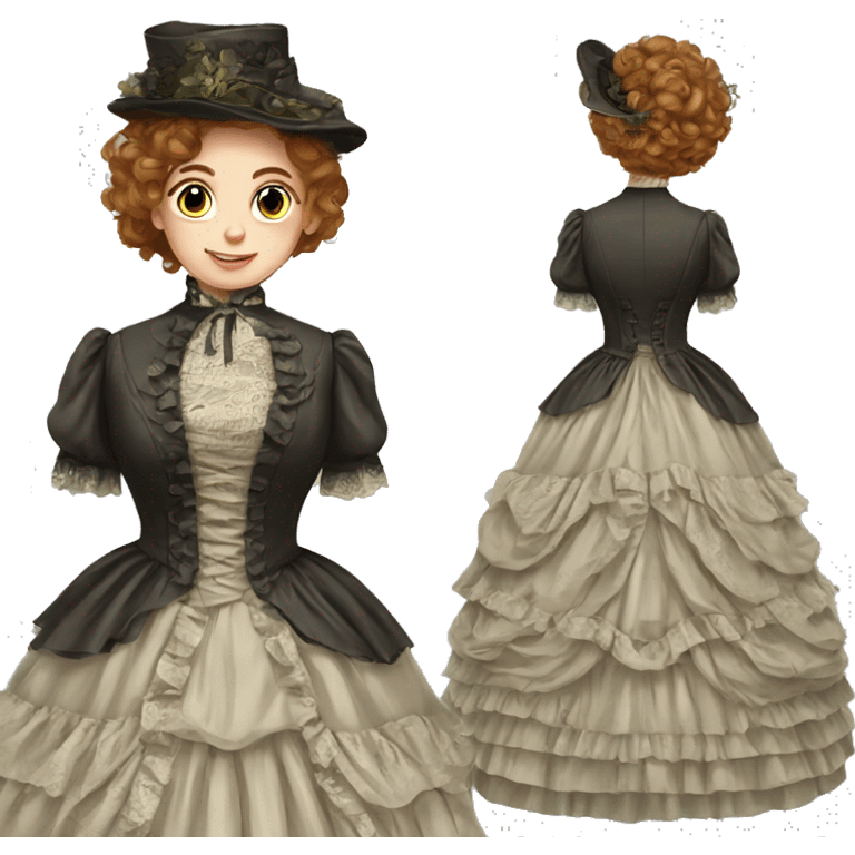 Victorian Dress emoji