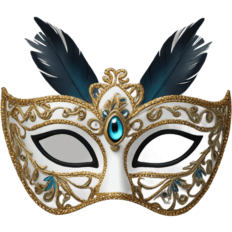 Masquerade eye mask  emoji