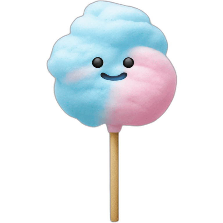 cotton candy on a stick emoji