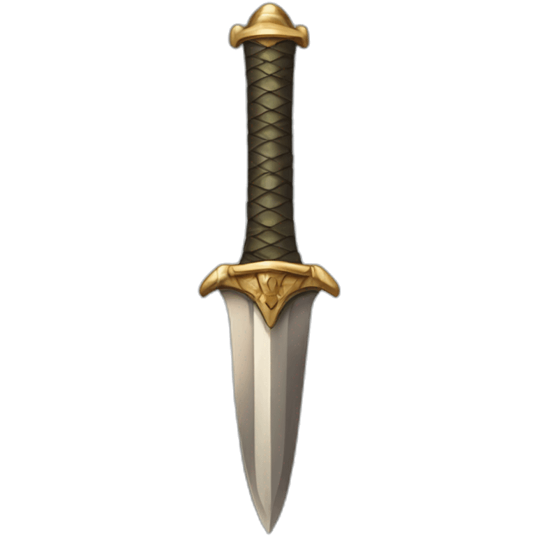 Sword head with two peak points like a snake tongue  emoji