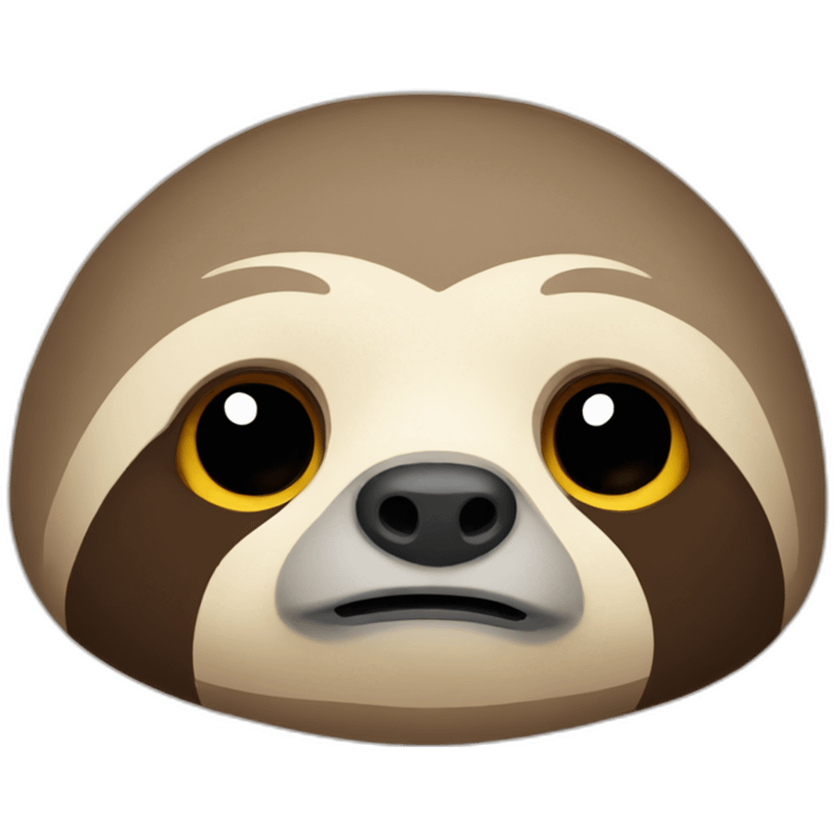 disappointed-sloth emoji