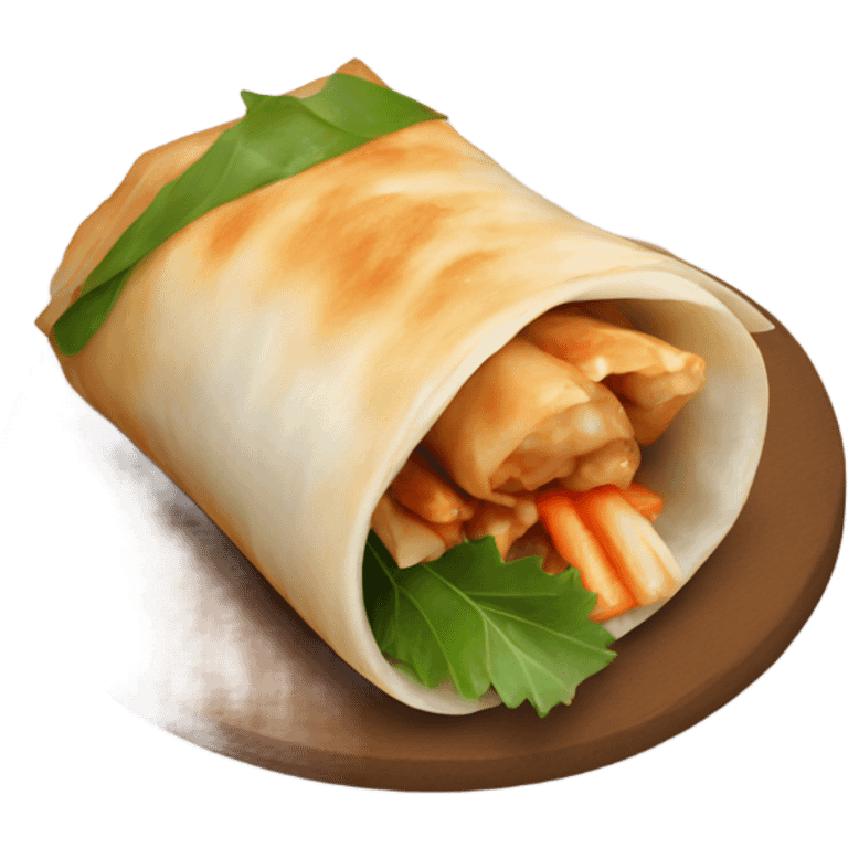 spring rolls  emoji