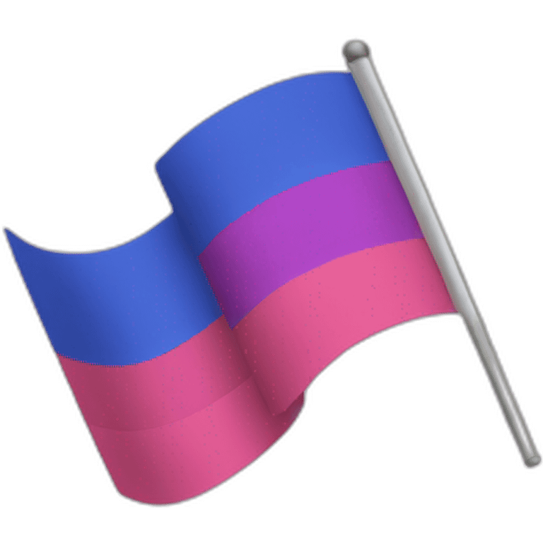 Bi flag emoji