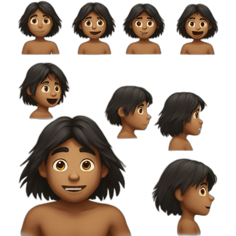 Mowgli emoji