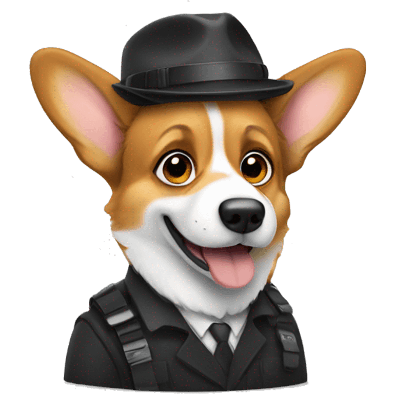 Corgi film director  emoji