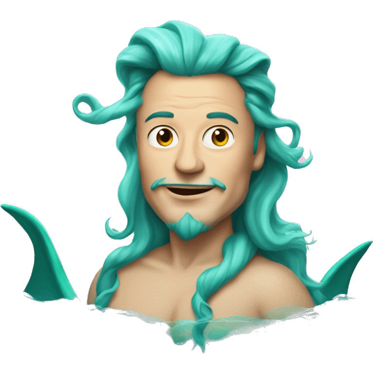 elon musk as a mermaid emoji