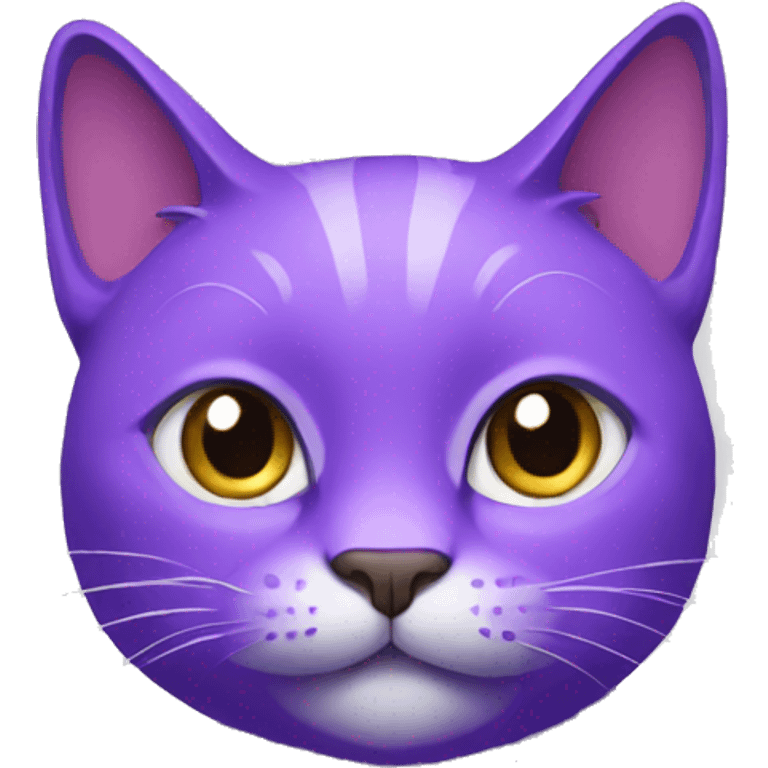 purple cat emoji