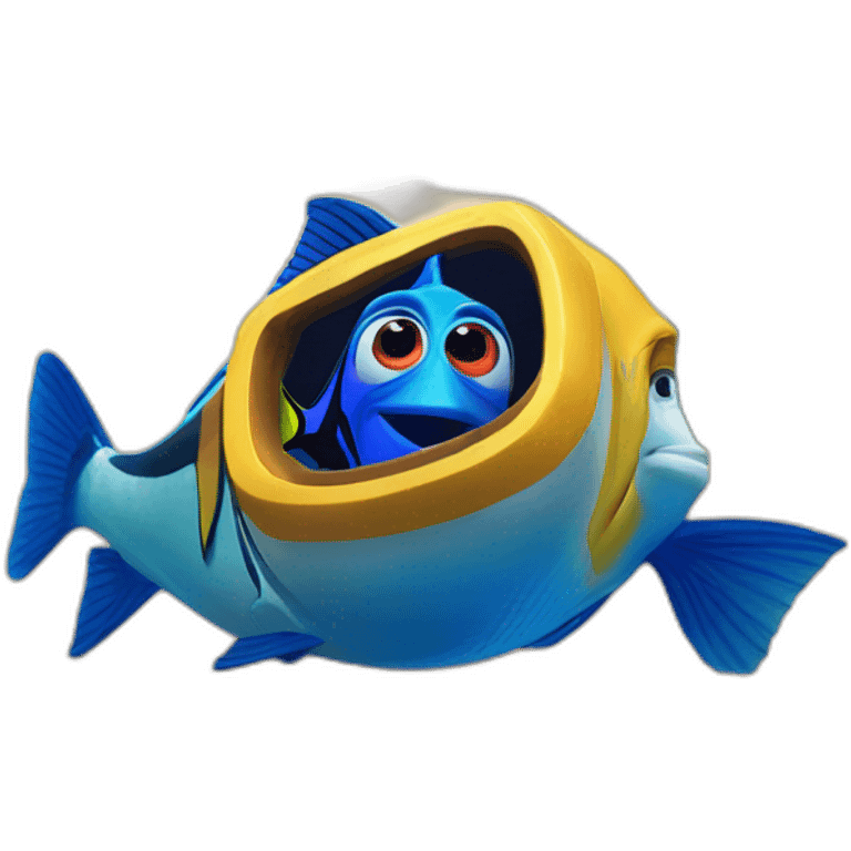 finding dory with fortnite emoji