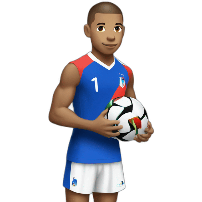 Kylian mbappe, france, world cup, buff emoji