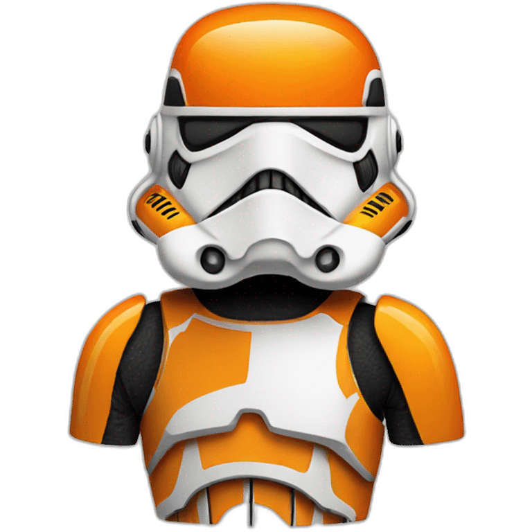 Orange Stormtrooper emoji