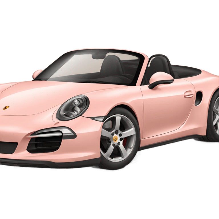 light salmon pink porsche emoji