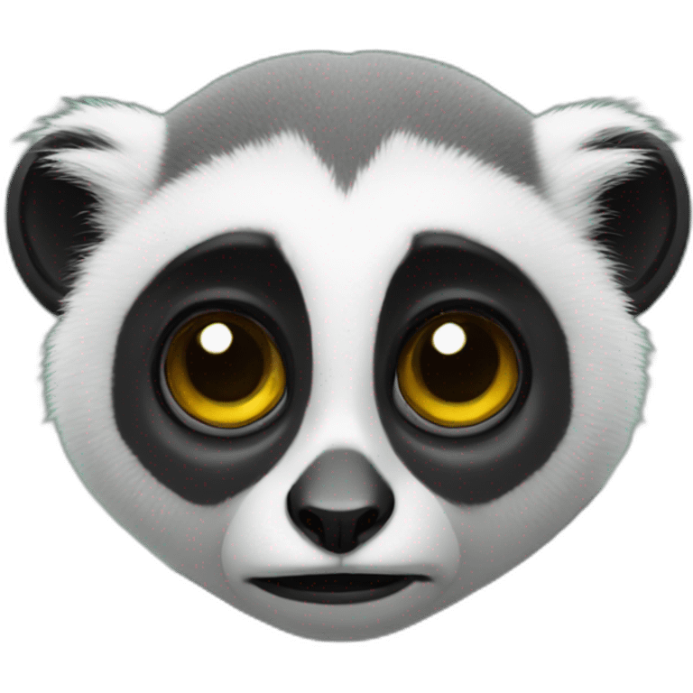 Sad lemur  emoji