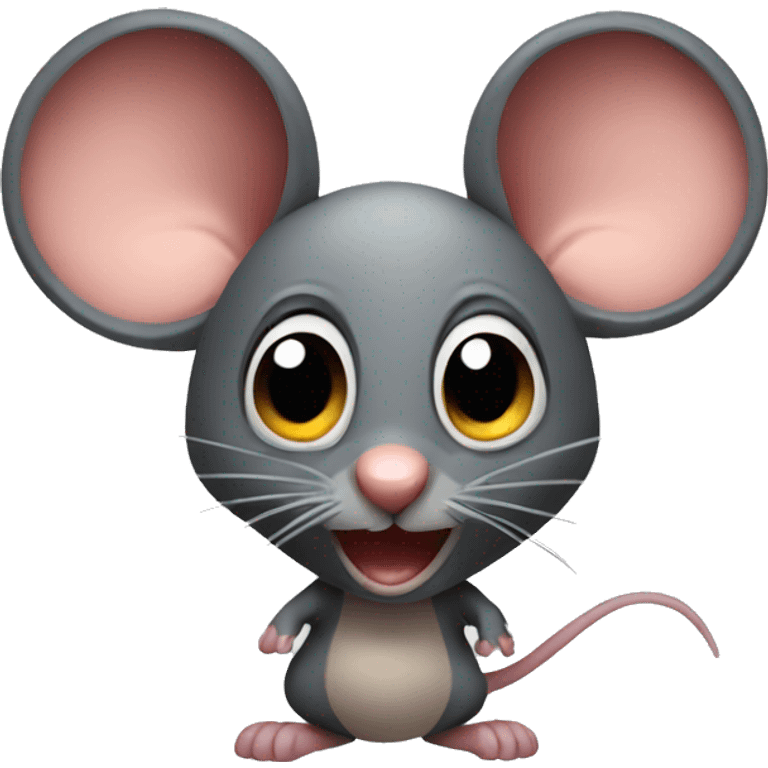 Scary Portuguese mouse  emoji