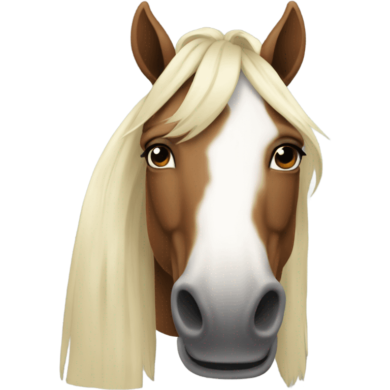 Horse woth horna emoji