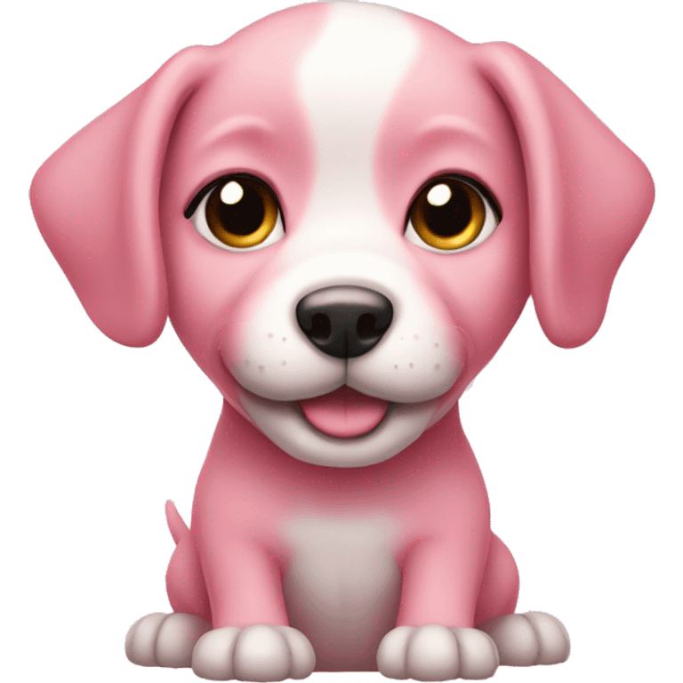 pink puppy emoji