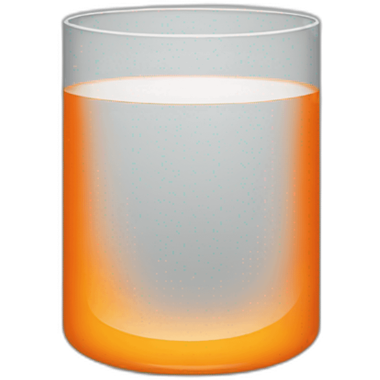 orange circle glass emoji