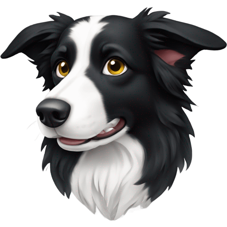 Border collie hoodie emoji