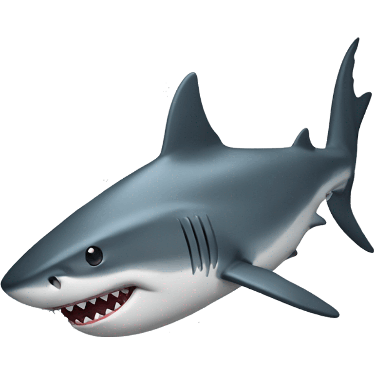 shark with mark "movelend" emoji