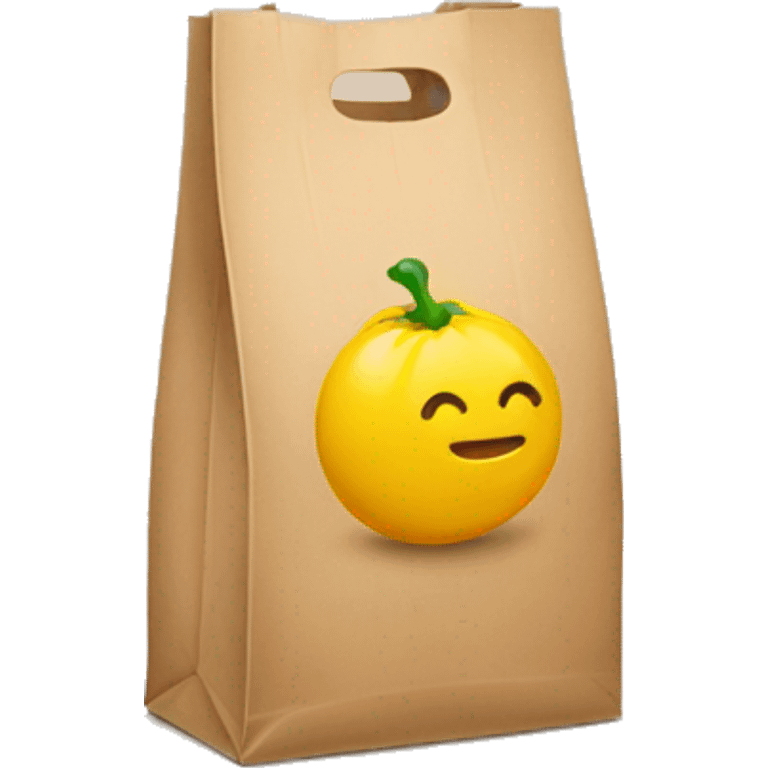 groceries bag emoji