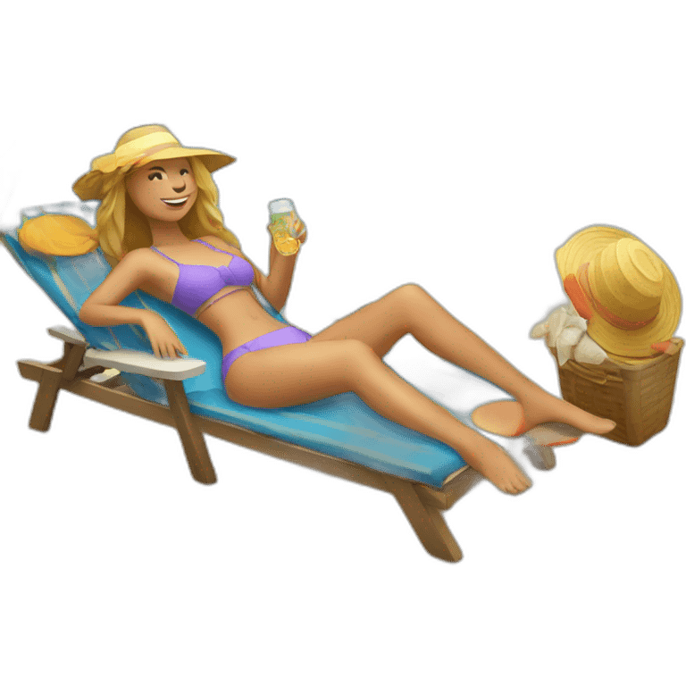 beach vacation emoji