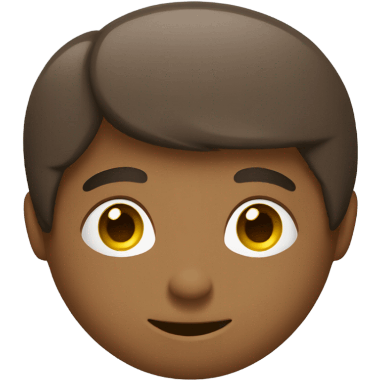 circulo marron oscuro  emoji