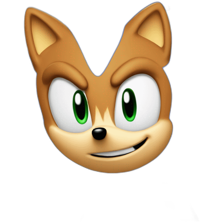 Sonic the hedgehog emoji