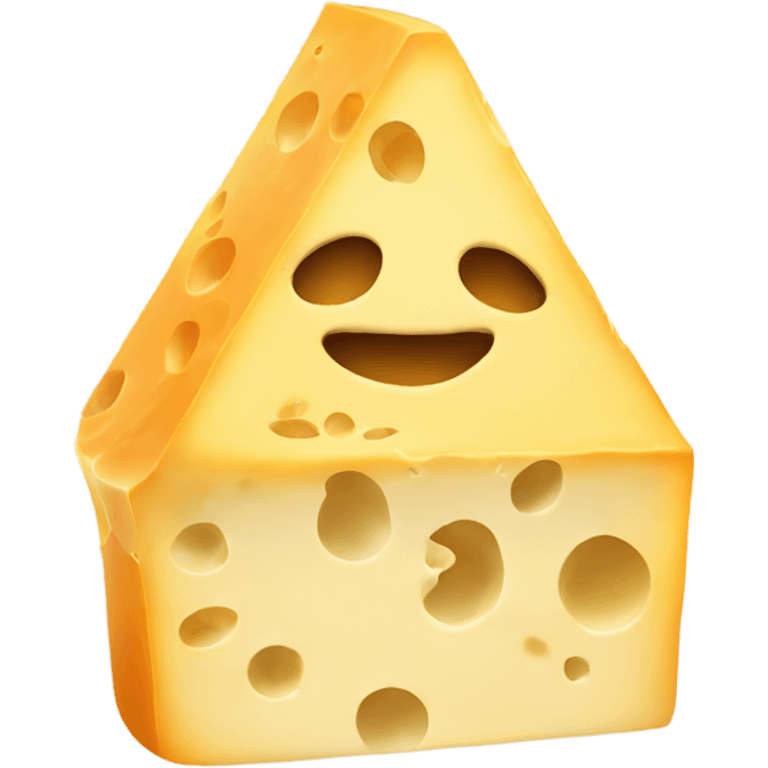 Cheese with hat emoji