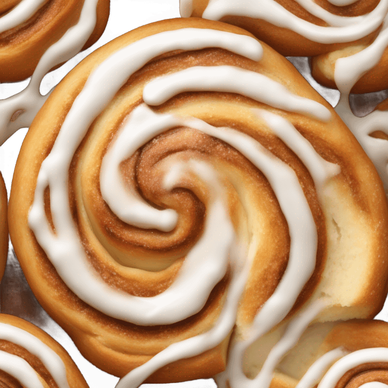 cinnamon roll  emoji