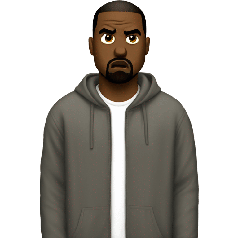 kanye angry emoji