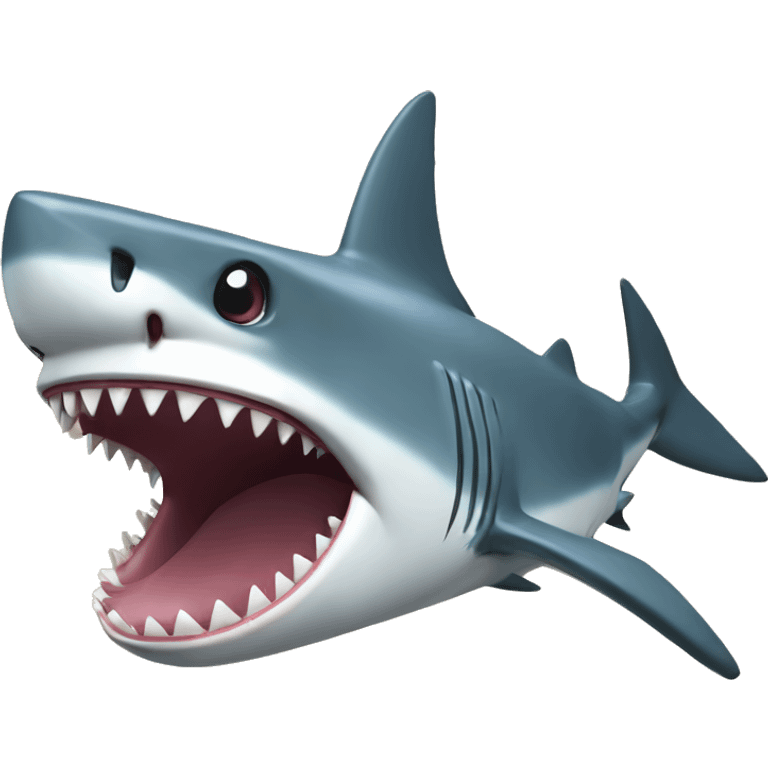 Shark eating tru fru  emoji