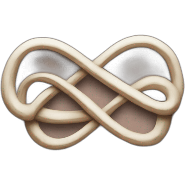 infinity, heart and two letters A emoji