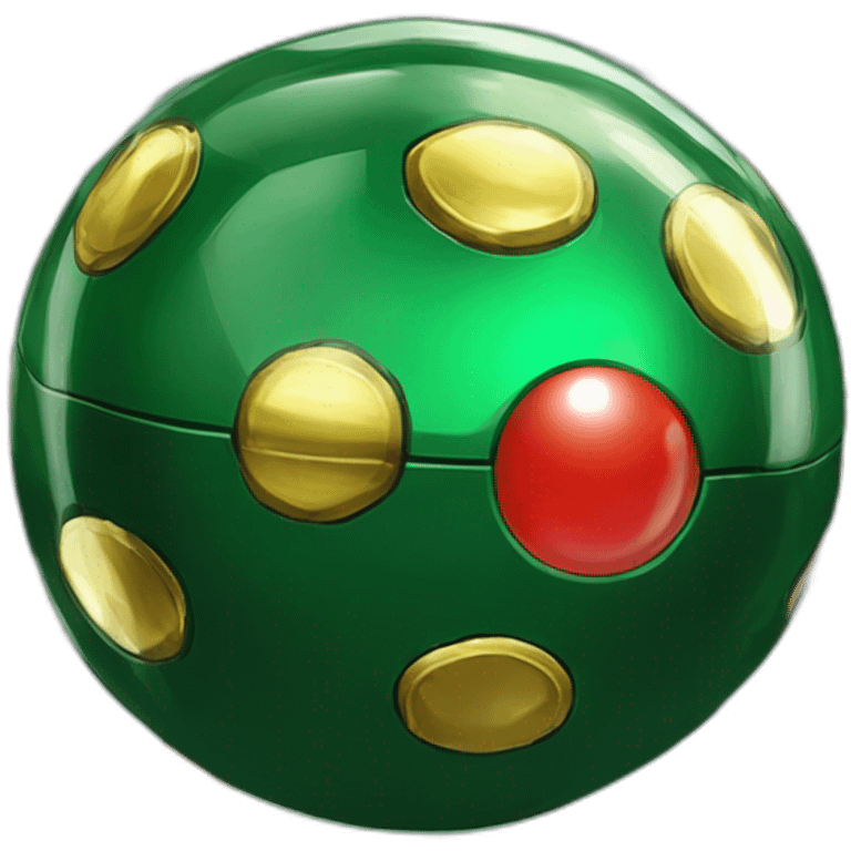 Pokemon Game LootCase Color DarkGreen Rich Treasure Legendary Epic Pokeballs Pokemons and Pokemon Items Inside this have Shiny Glow emoji