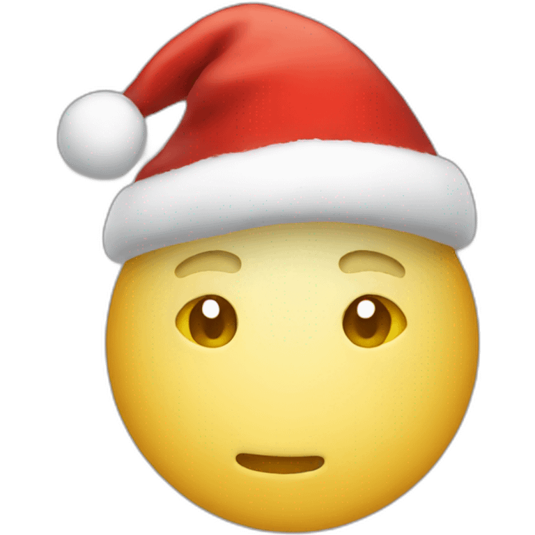 christmas hat emoji