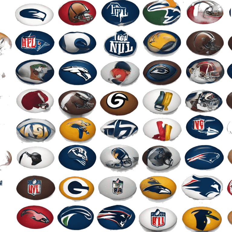 NFL logos emoji