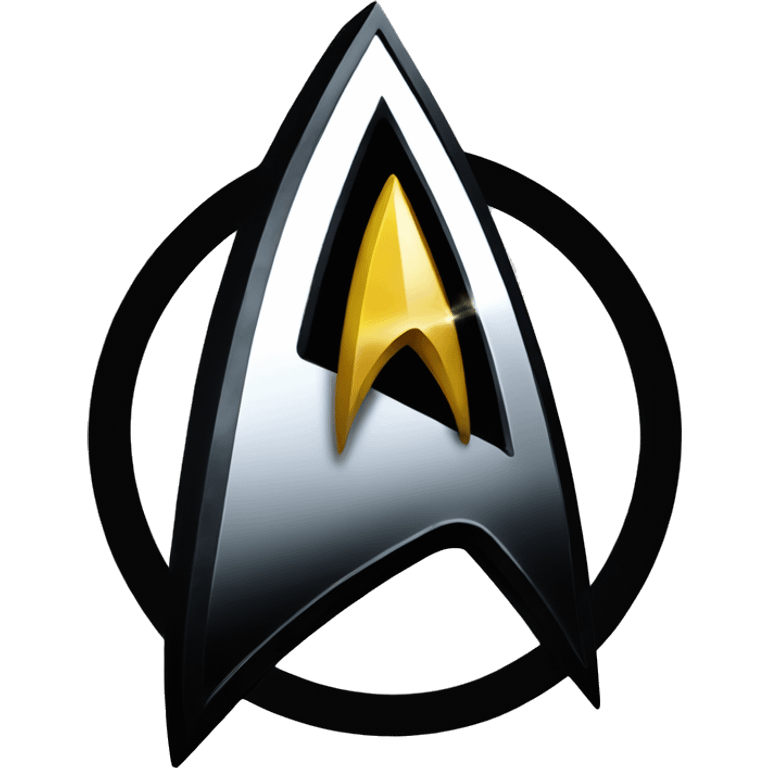 Star Trek emblem emoji