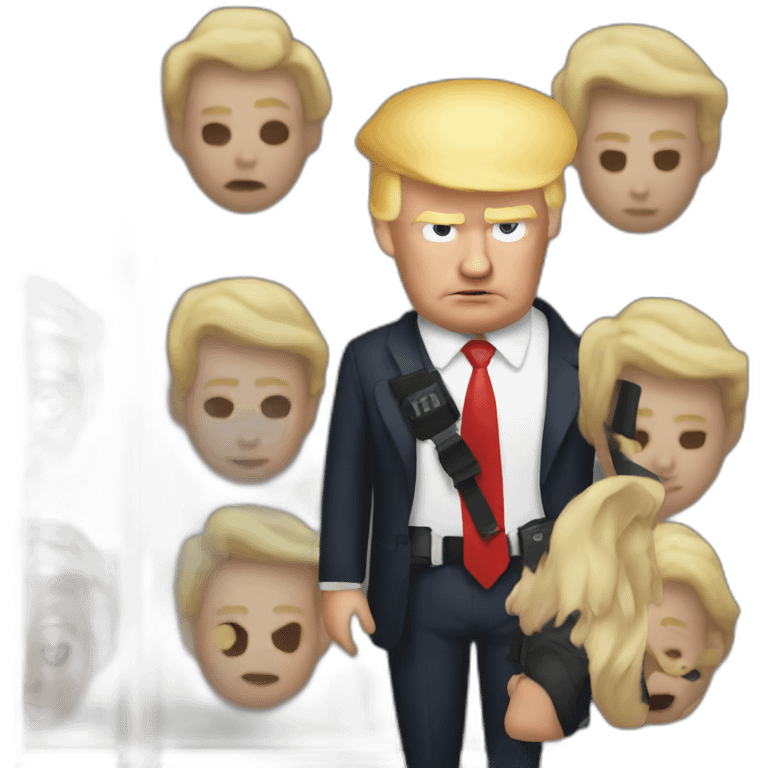 Donald trump arrested emoji