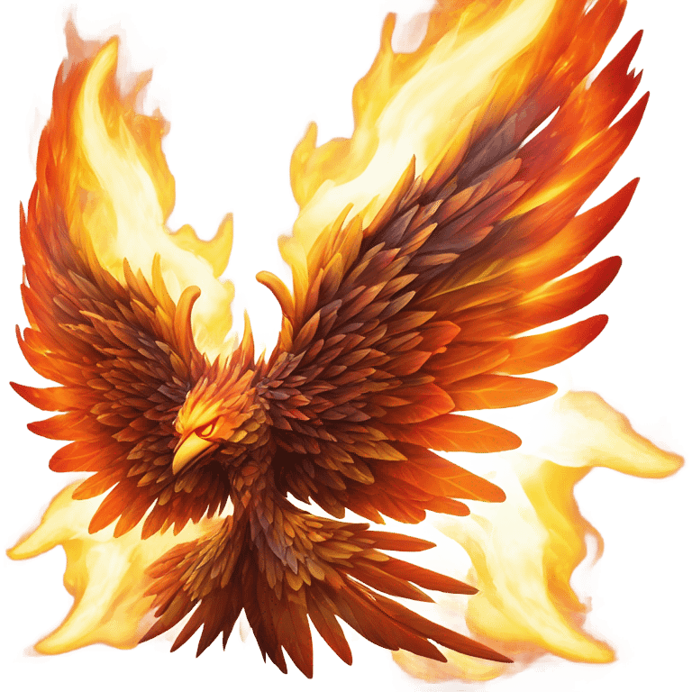 Fire wings emoji