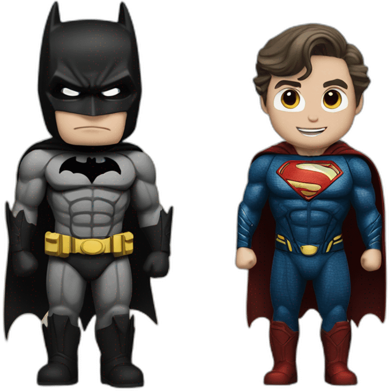 batman vs superman emoji