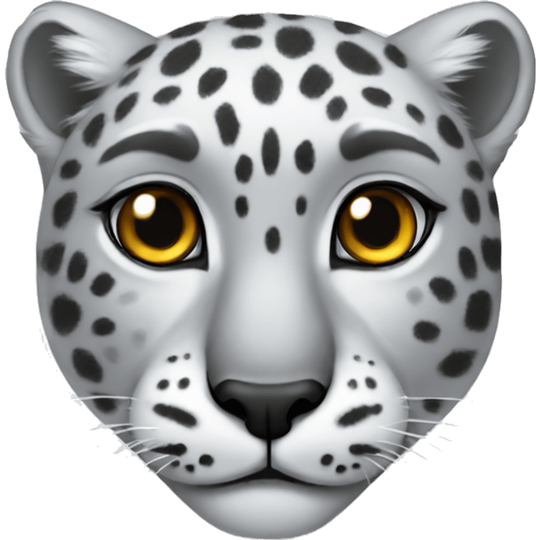 snow leopard emoji