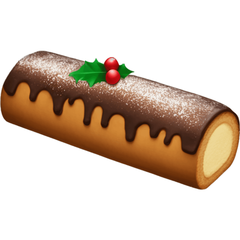 Bûche de Noël emoji