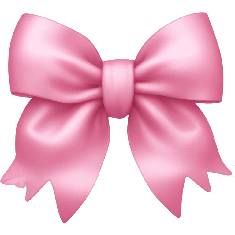 Baby pink bow  emoji