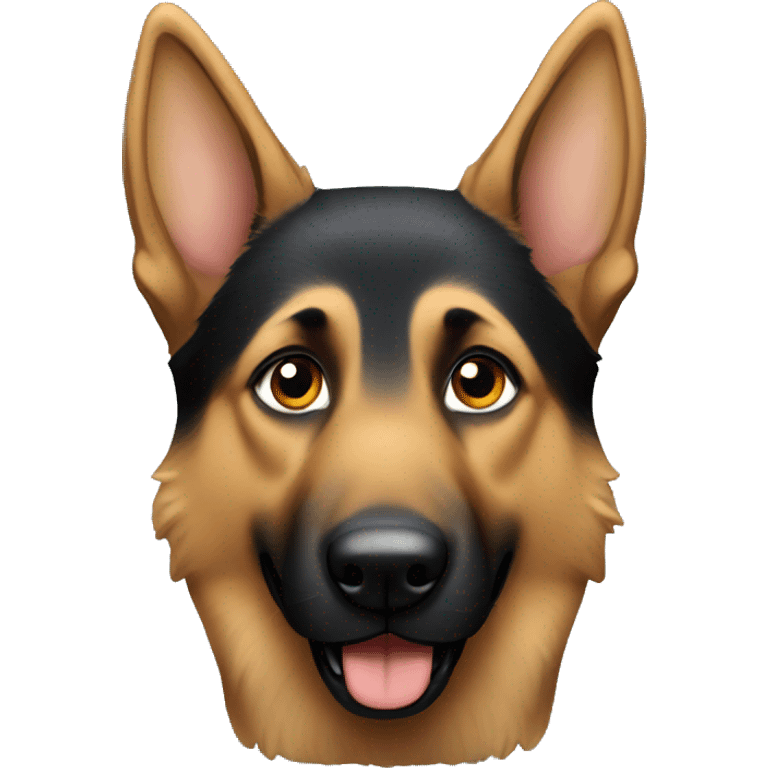 Create a German shepherd  emoji